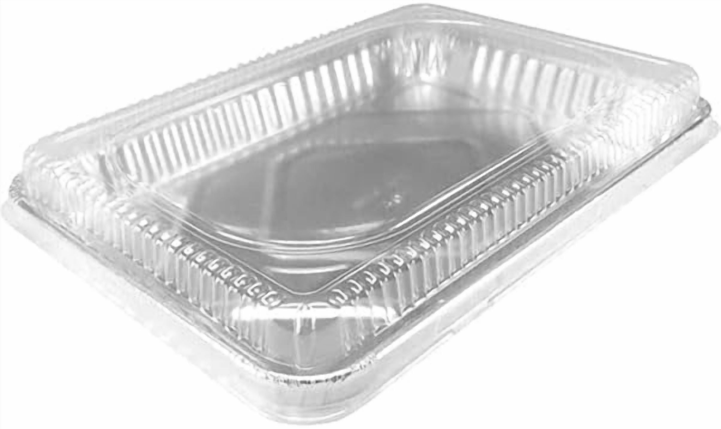 Half Cookie Disposable Aluminum Sheet with Dome Lid For Baking & Storing (10)