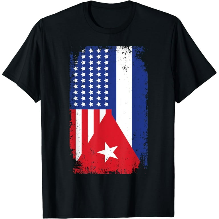Cuba American Flag Shirt - Cuban American Gift Cuba American Flag Shirt - Cuban American Gift
