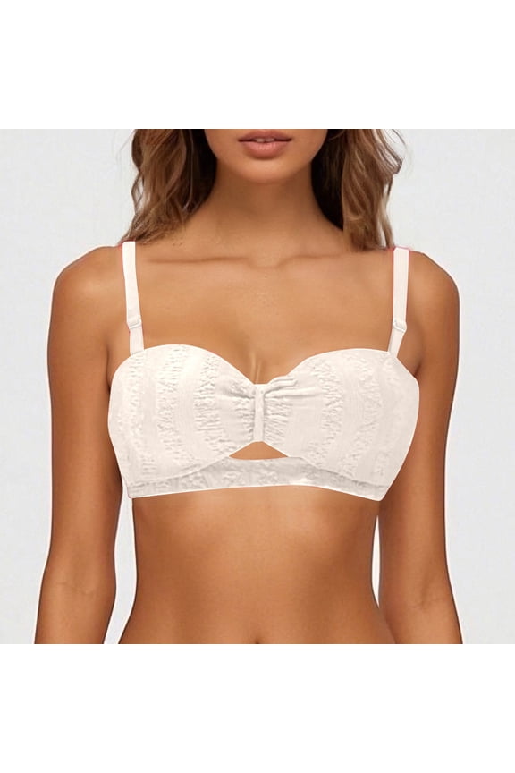 Half Cup Small Push Up Bra For Women Strapless Large Support Sagging Thin Bra Womens Bras No Underwire Front Closure Sports Bras for Girls Low Support Sports Bras for Women Light Sports Bras for Women