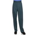 thumbnail image 1 of Half Elastic Flat Front Men's Slacks Big Sizes Available, 1 of 4