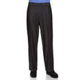 thumbnail image 1 of Half Elastic Flat Front Men's Slacks Big Sizes Available, 1 of 2