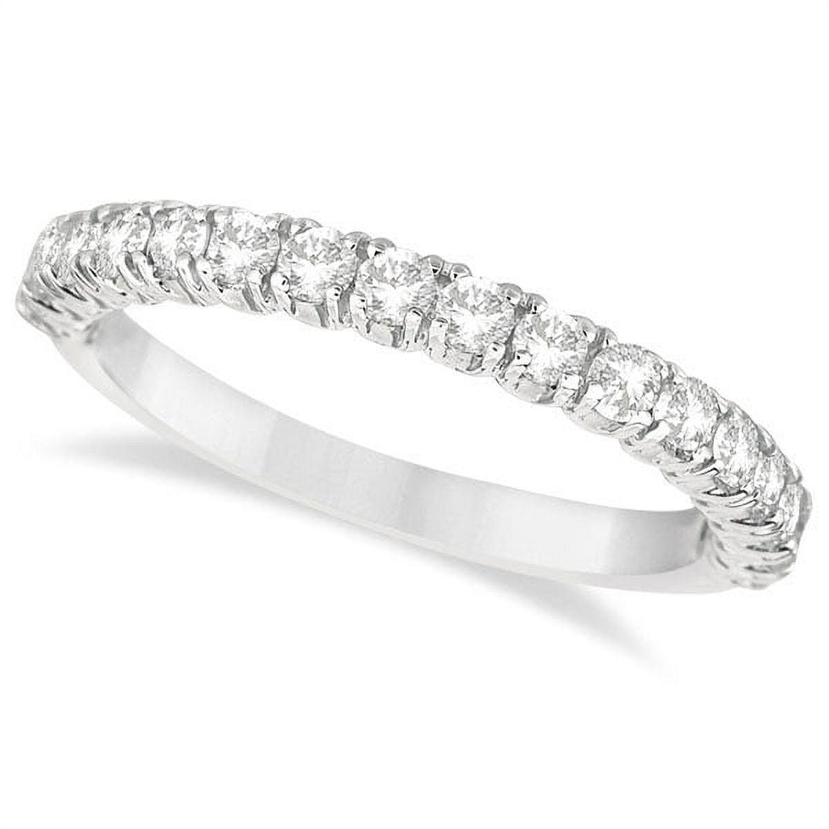 Shop 2 MM Eternity Band With CZ Stones in 14k white gold