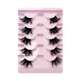 Half Eyelash Eyelashes Natural False Eyelashes 5 Pairs Cat Eye