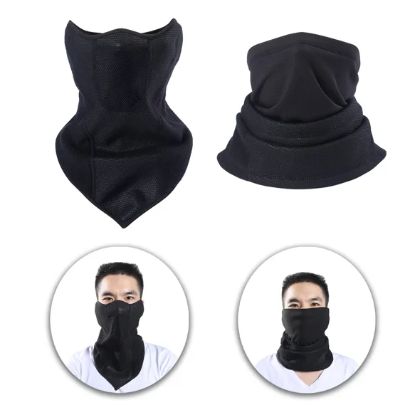 Half Face Mask Balaclavas Stable Earloop Windproof Breathable For Cycling Hiking