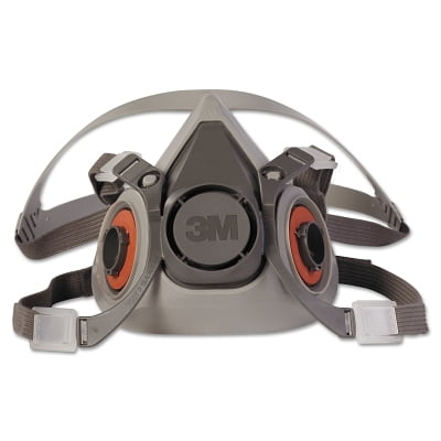 Half Facepiece Respirator 6000 Series, Medium, Resist Gases, Vapors, Particulates, Adjustable Strap, Tpe | 1 Each