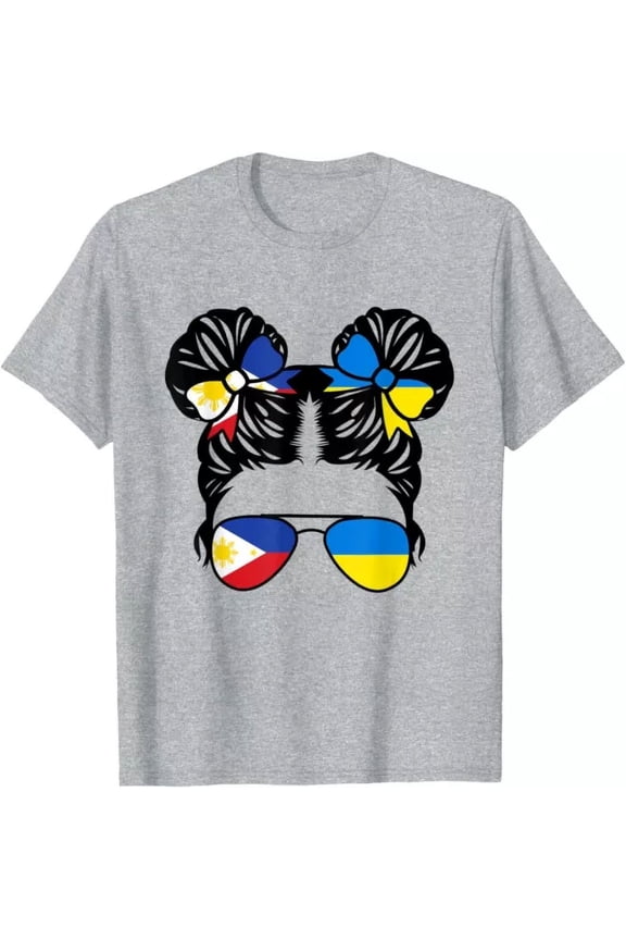 Half Filipino Half Ukrainian Girl Philippines Heritage T-Shirt Unisex S-5XL Hot Trending Shirt, Vintage Birthday Gift