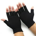 thumbnail image 1 of Half Finger Fingerless Gloves For Women And Men Wool Knit Wrist Cotton Gloves, 1 of 6