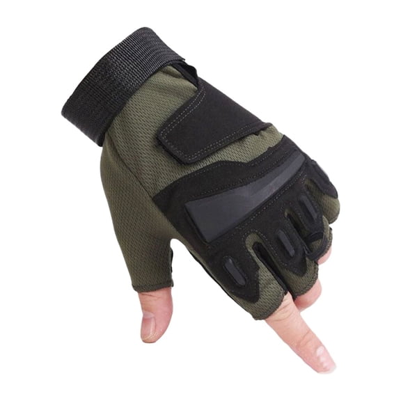 Half-Finger Gloves - Non-Slip for Cycling & Outdoor Sports (4 Colors)