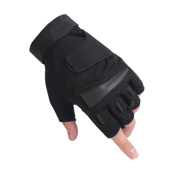 Half Finger Gloves With Reinforced Palm For Cycling And Outdoor Sports