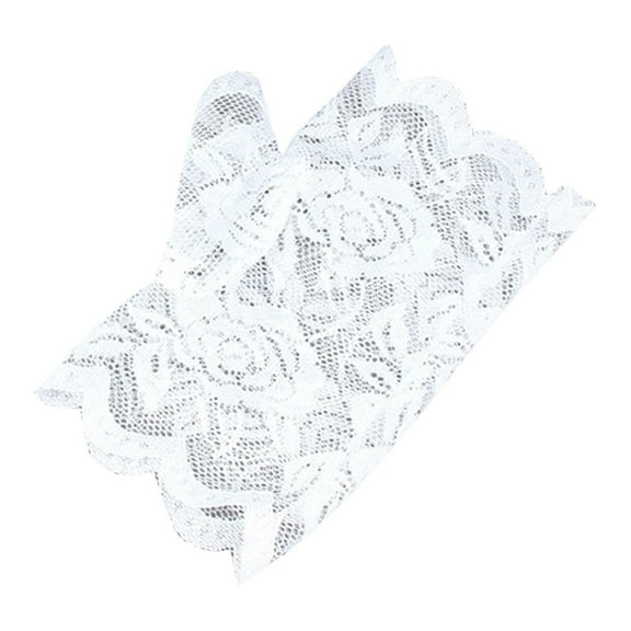 Elegant Half Finger Lace Design Gloves for Performance and Themed Events - Stylish Accessories for and Parties