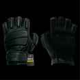 thumbnail image 1 of Half Finger Riot Glove, Black, M, 1 of 3
