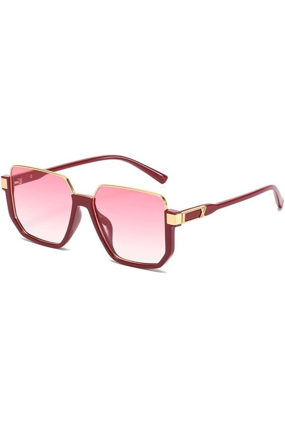 Half Frame Sunglasses Women Sunglasses For Men Eyeglasses Frame Sunglasses UV Alloy