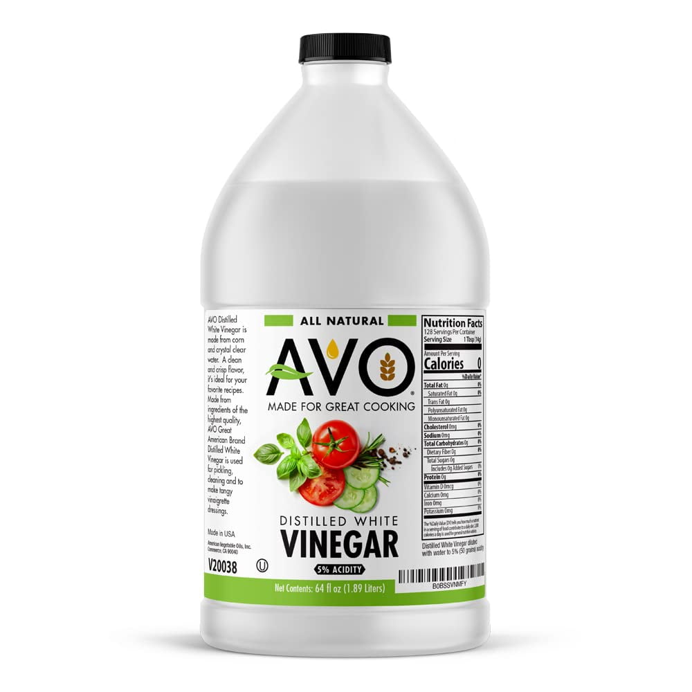 Half Gallon (64 Fl Oz) Pure Natural Distilled White Vinegar 5