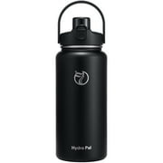 HydroPal 64oz Stainless Steel Water Bottle with 2-in-1 Leak Proof Lids(Chug Lid and Straw Lid) Wide Mouth Water Bottle with Straw for Sports and Travel
