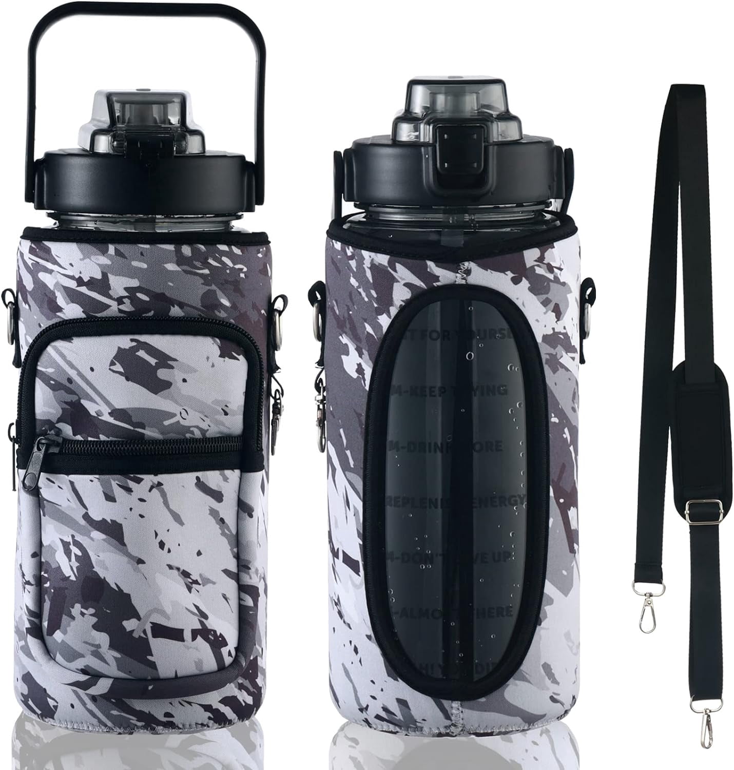 Gallon Water Bottle With Sleevenull