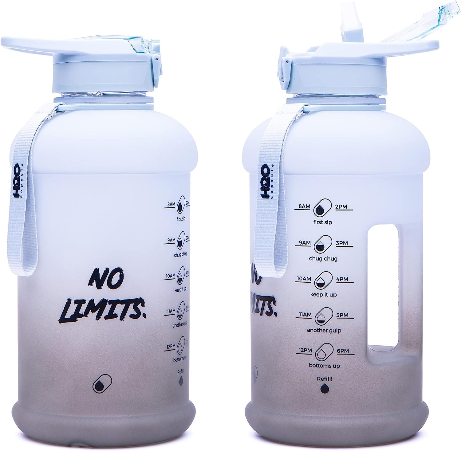 Sports Water Bottle, 1.5 L, Suitable For Carbonated Drinks, Leak-Proof With Time Marker, Water Bottle With Filter, For Fitness, Gym, School, Outdoor, Yoga - View #6