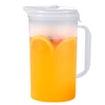 thumbnail image 1 of Half Gallon Water Pitcher, Plastic Pitcher with Lid, Clear Kettle, Iced Tea Pitcher for Fridge 1.75qt Jug., 1 of 5