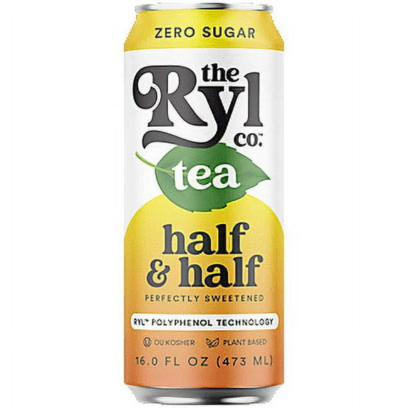 Half & Half Iced Tea - No Sugar (12 Drinks, 16 Fl Oz. Each)