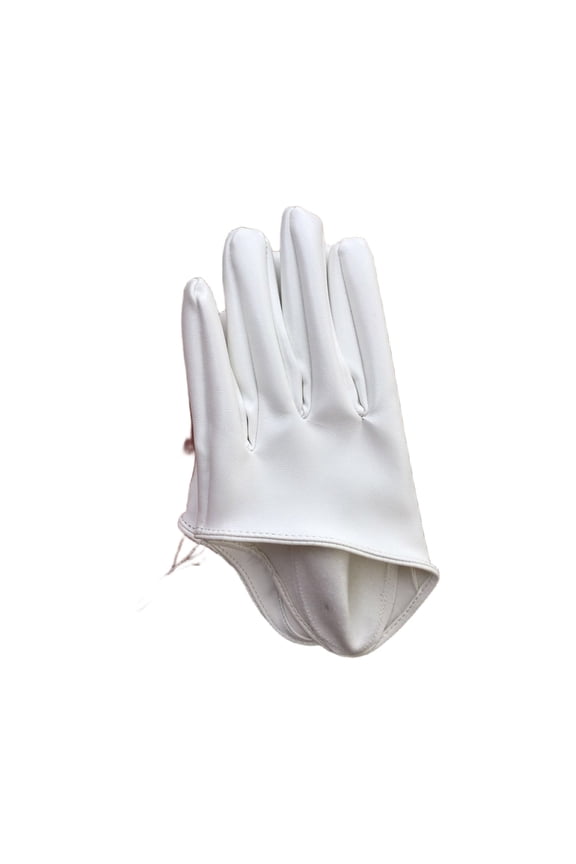 Half Hand Gloves Backless Detailing Lightweight Faux Leather Enhances Outfits For Photography Or Commuting