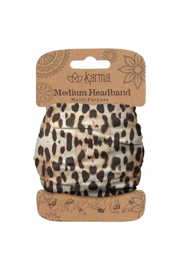 Half Headband Doubles as a Face Mask! - Leopard Print