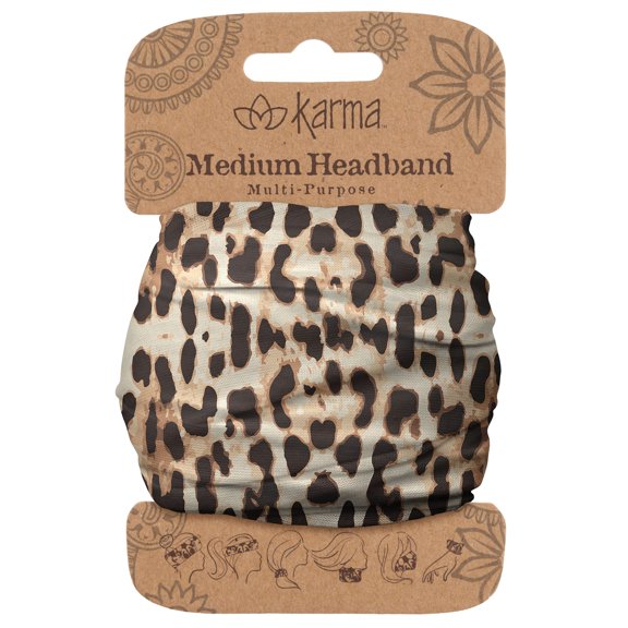 Half Headband Doubles as a Face Mask! - Leopard Print