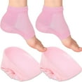 thumbnail image 1 of Half Height Increase Insoles Socks 1.4 Inch,Happon Invisible Height Insoles,Heel Cup Insoles,Invisible Shoe Lift Heel Pads for Men & Women 1 Pair(Pink), 1 of 6