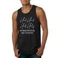 thumbnail image 1 of Half Hood Half Holy Pray With Me Mens Graphic Tank Top, Black, Small, 1 of 3