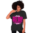 Half Hood Half Holy That Means Pray With Me Don't Play Fashion Casual