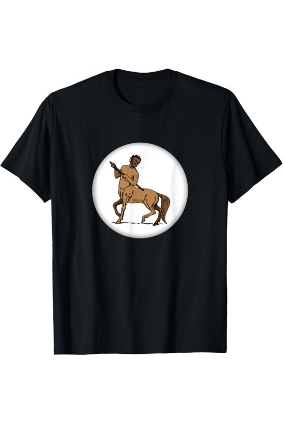 Half Horse Half Man With A Beard Halloween Graphic T-Shirt All Size S-5Xl