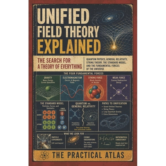 Half Hour Help Physics and Theoretical S Unified Field Theory Explained: The Search for a Theory of Everything, Quantum Physics, General Relativity, String Theor, (Paperback)