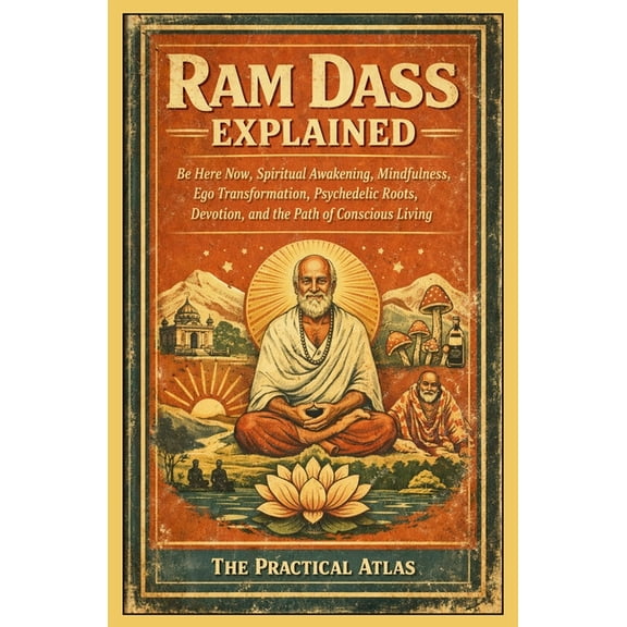 Half Hour Help Psychedelic Philosophy Ram Dass Explained: Be Here Now, Spiritual Awakening, Mindfulness, Ego Transformation, Psychedelic Roots, Devotion, and , (Paperback)