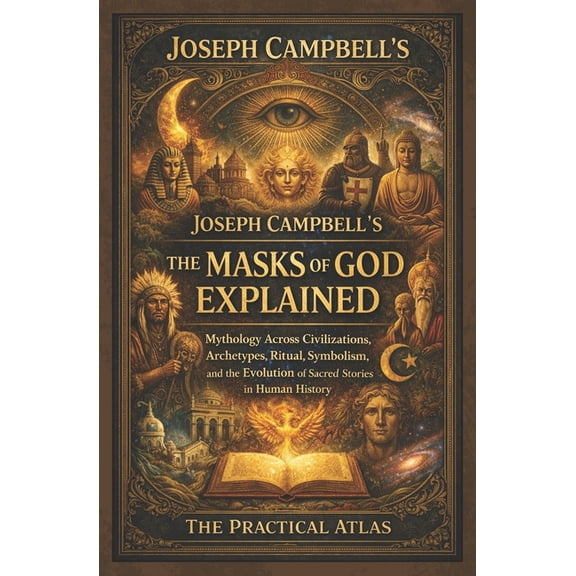 Half Hour Help Social Science and Anthro Joseph Campbell's The Masks of God Explained: Mythology Across Civilizations, Archetypes, Ritual, Symbolism, and the Evo, (Paperback)