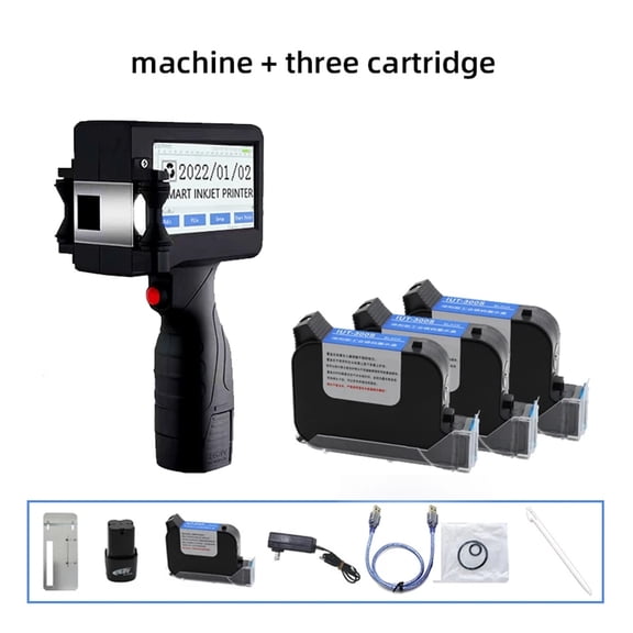 Half Inch 12.7mm Handheld Coding Machine Production Date Bottle Cap Logo Label Packaging Small Inkjet Printer Portable