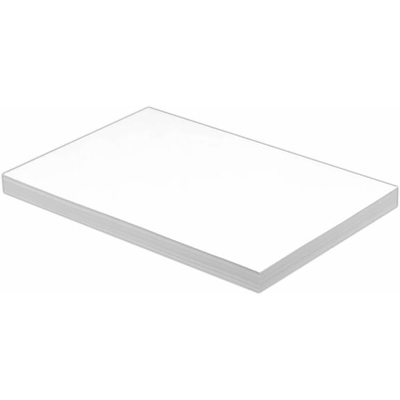 Half Letter Blank Paper, A5 100 Sheets/200 Pages Printer Paper, Unpunched, Blank Copy Paper, 100gsm, White, 5.8'' x 8.2''