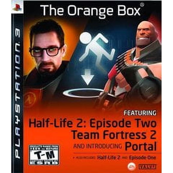 Restored Half-Life 2 The Orange Box, by Valve, Physical/PlayStation 3, Action & Adventure, Parental Controls, Video Game