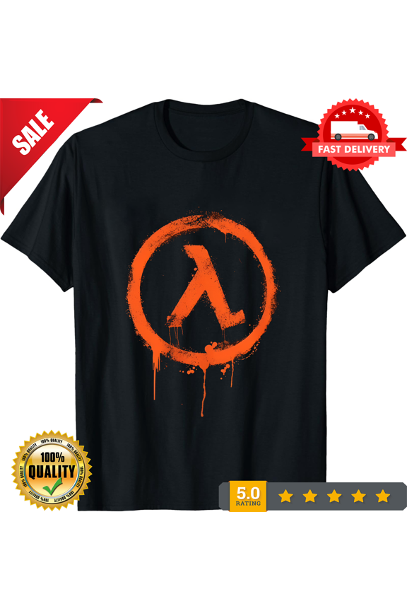 Half Life T-Shirt - Lambda (Λ) Shirt - Rise & Shine Tee, LIMITED EDITION-TH69833