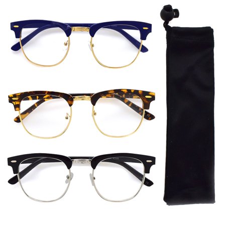Half Lim Reading Glasses R209-SET OF 3+1.75