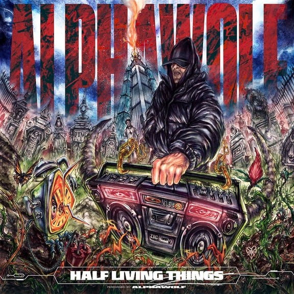 Alpha Wolf Half Living Things (CD) Album (Jewel Case)