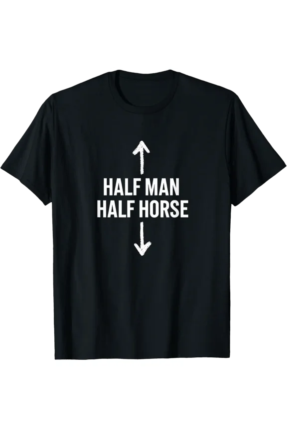 Half Man Half Horse Farm Animal For Men Centaur T-Shirt Size S-5XL