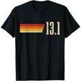 thumbnail image 1 of Half Marathon 13.1 Miles Vintage Running Marathon Runner T-Shirt men and women can wear, black, white, gifts, 1 of 4