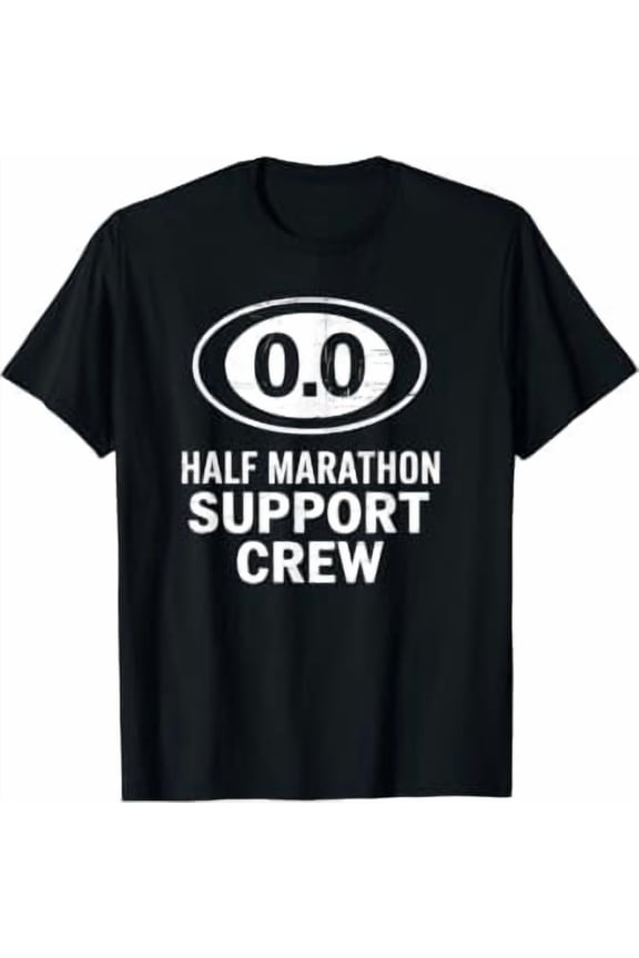 Half Marathon Support Crew Race Day T-Shirt