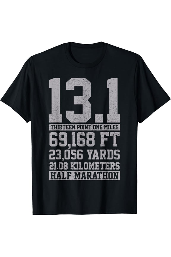 Half Marathon T-Shirt - 13.1 Miles Running Runner Shirt Gift T-Shirt