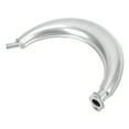 Half Moon Banana Exhaust Muffler Pipe Steel Alloy for 2 Stroke 49cc