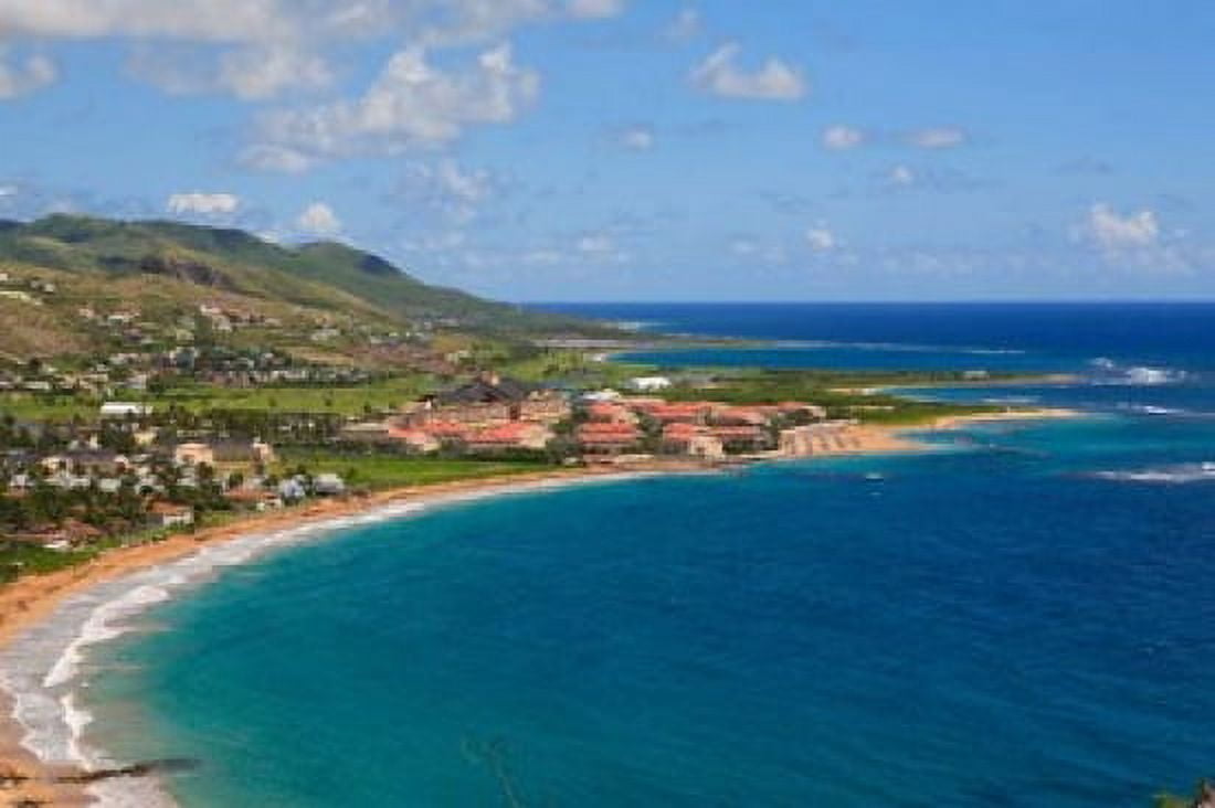 Half Moon Bay Marriott Resort St Kitts Caribbean Canvas Art - Greg Johnston DanitaDelimont (26 x 18)