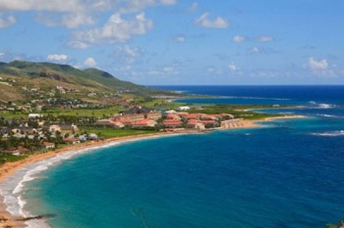 Half Moon Bay Marriott Resort St Kitts Caribbean Canvas Art - Greg Johnston DanitaDelimont (36 x 24)