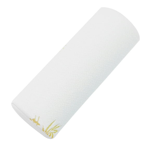 Half Moon Bolster for Head, Knees,Ankle Support, Leg Elevation Cushion - Back, Lumbar, Neck Pain Relief,Semi Roll Gel Foam Pillow for Back and Side Sleepers -Chair Seat Pillow