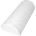 Half Moon Bolster Pillow for Legs, Knees, Lower Back and Head, Lumbar