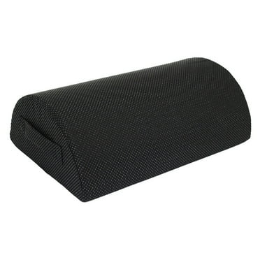 Half Moon Bolster Pillow for Legs, Knees, Lower Back and Head, Lumbar Support Pillow for Bed, Sleeping | Semi Roll for Ankle and Foot Comfort - Machine Washable Cover