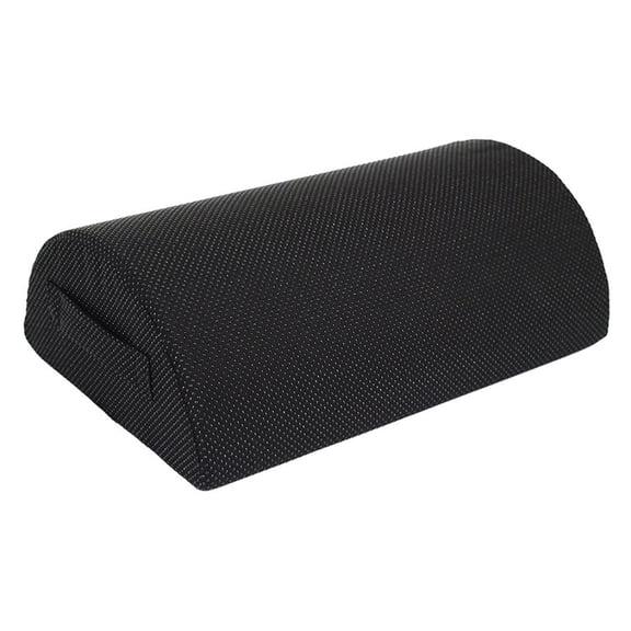 Half Moon Bolster Pillow for Legs, Knees, Lower Back and Head, Lumbar Support Pillow for Bed, Sleeping | Semi Roll for Ankle and Foot Comfort - Machine Washable Cover