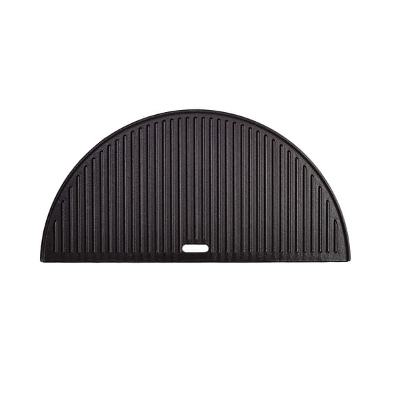 Half Moon Cast Iron Reversible Grill Griddle for 24 in. Big Joe™, Model BJ-HCIGRIDDLE